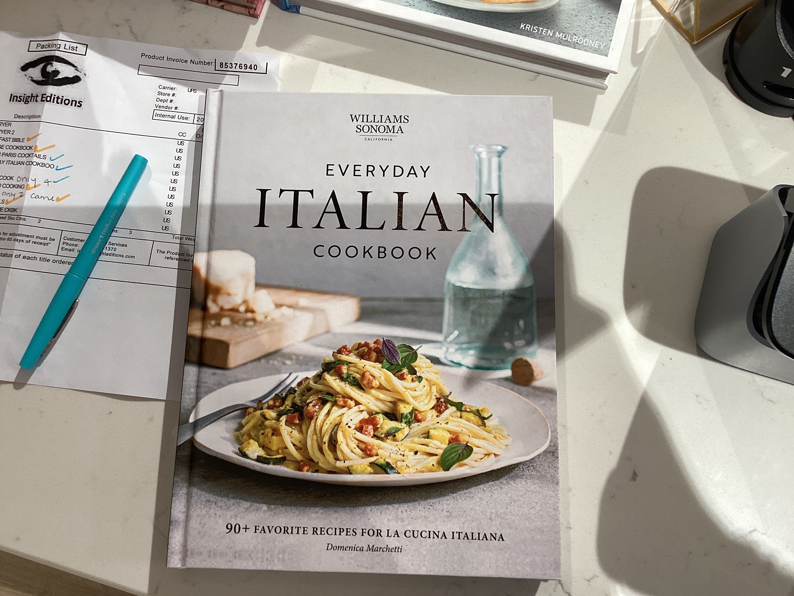 Elaina & Kyle Wedding Registry - Everyday Italian Cookbook