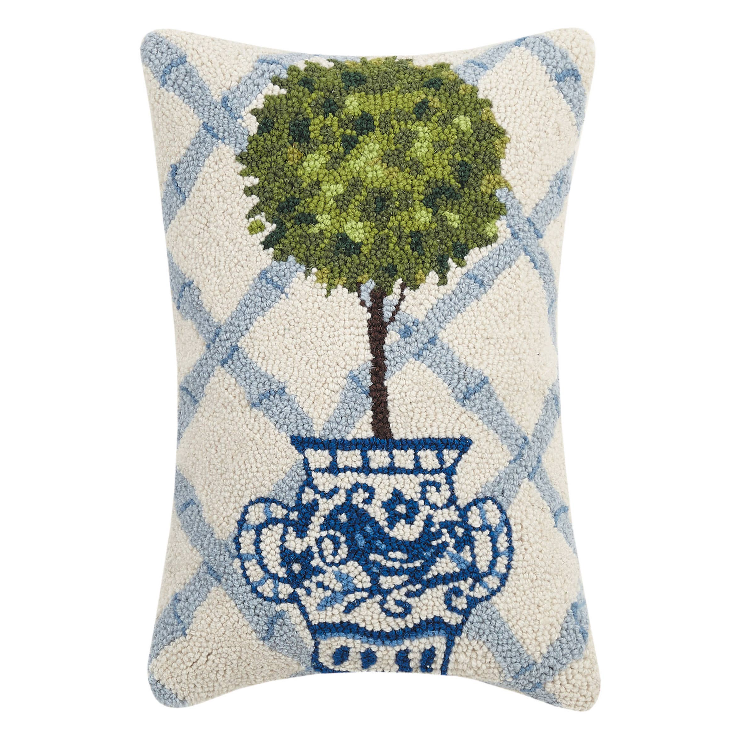 Topiary Hook Pillow