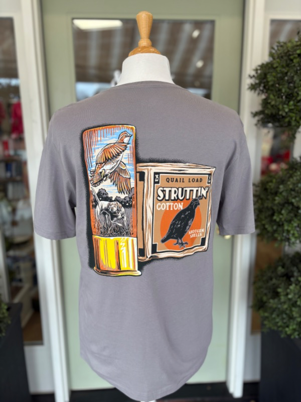 Quail Loads Tee by Struttin' Cotton