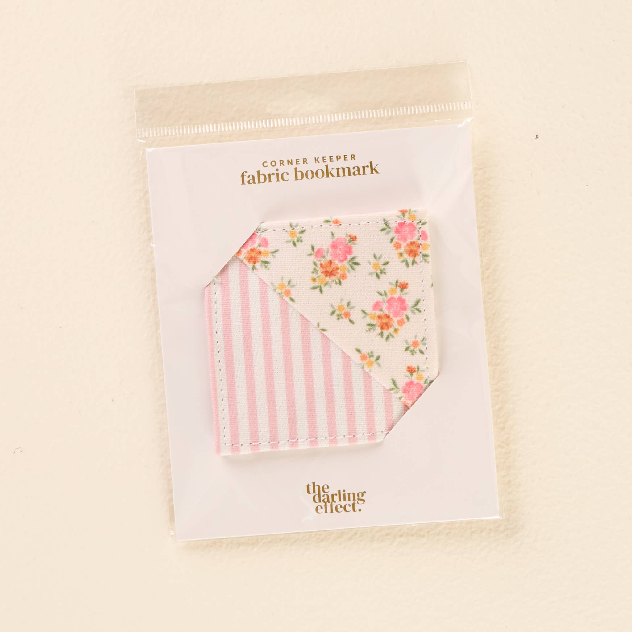 Endless Daydream in Cream Corner Keeper Fabric Bookmark