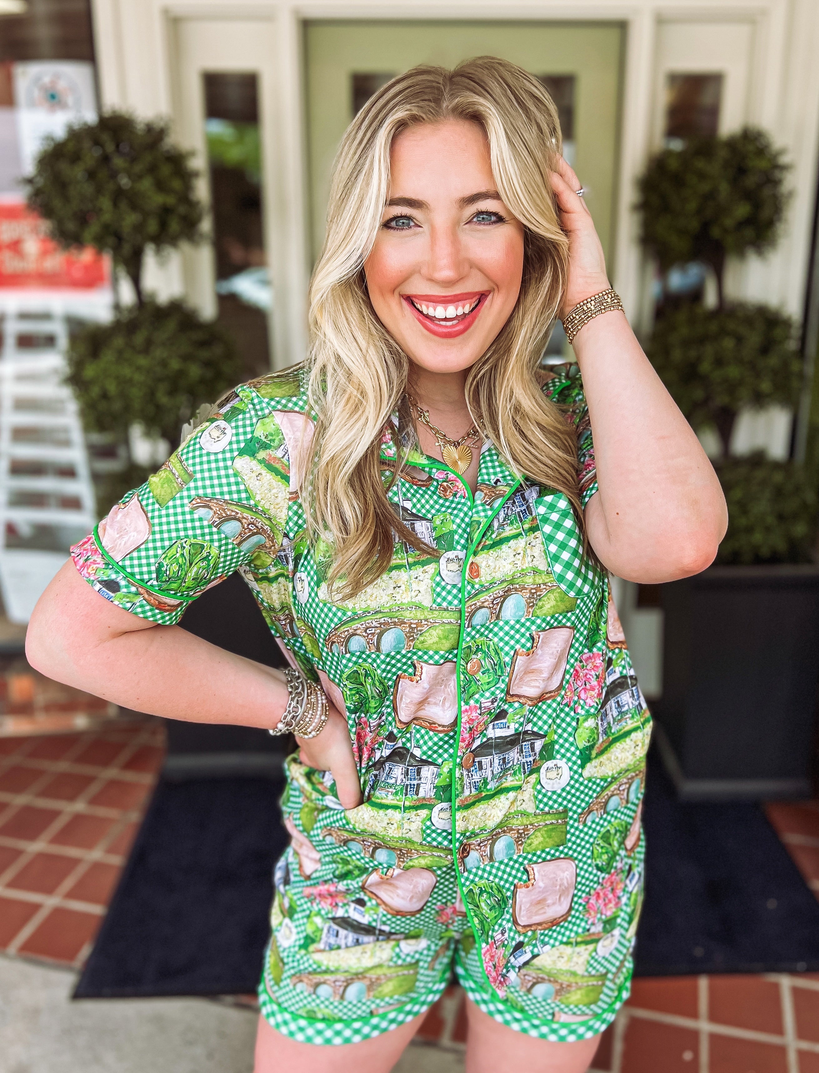 Tee Time Pajama Set