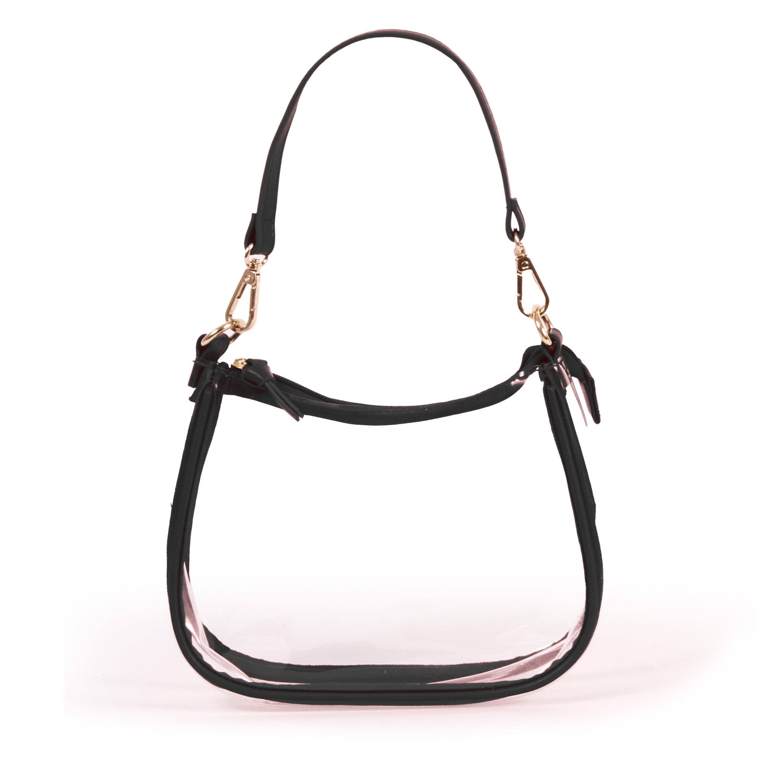 The Black Clara Clear Purse