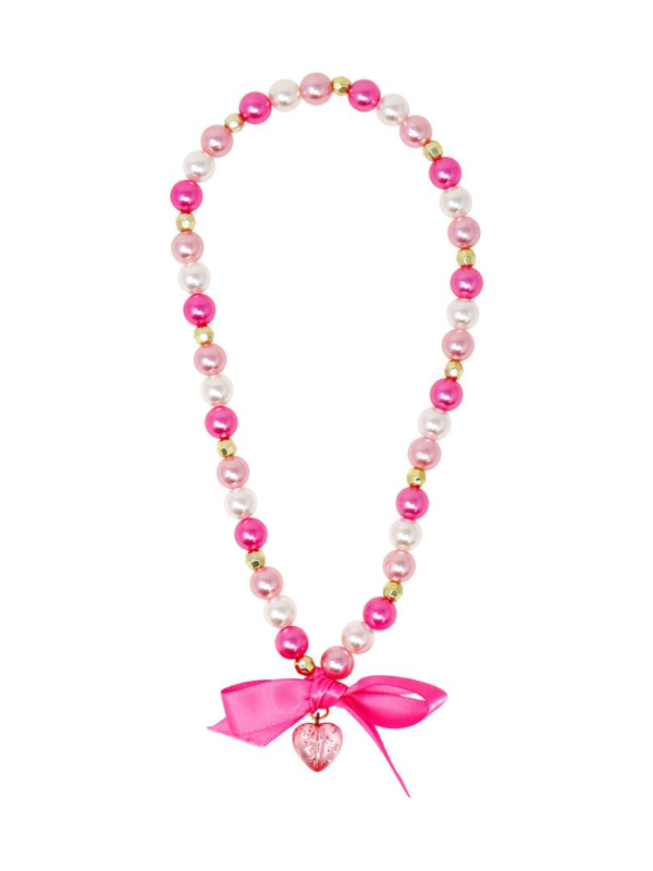 Beaded Sparkly Purple Princess Necklace