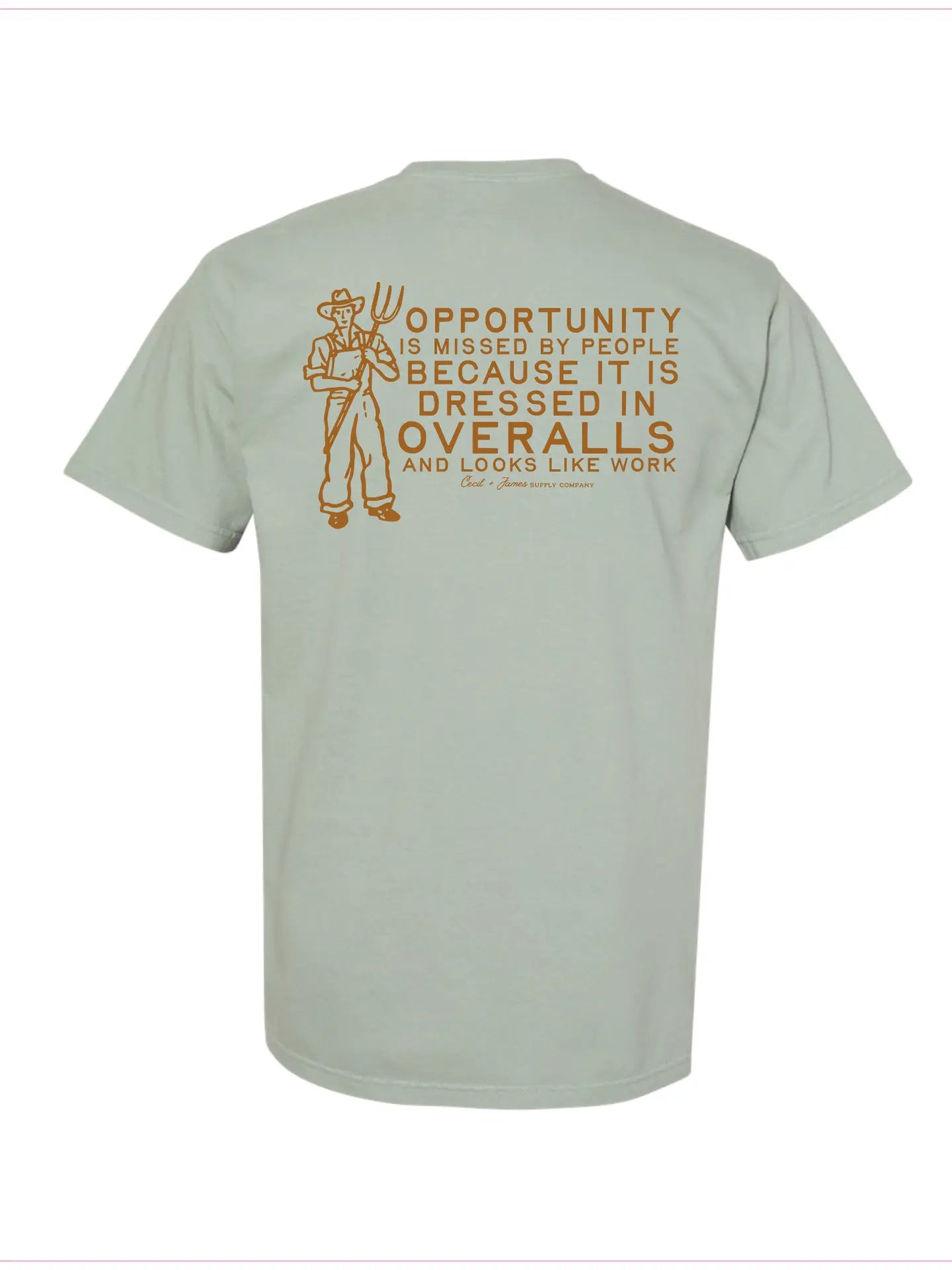 Opportunity and Overalls Tee