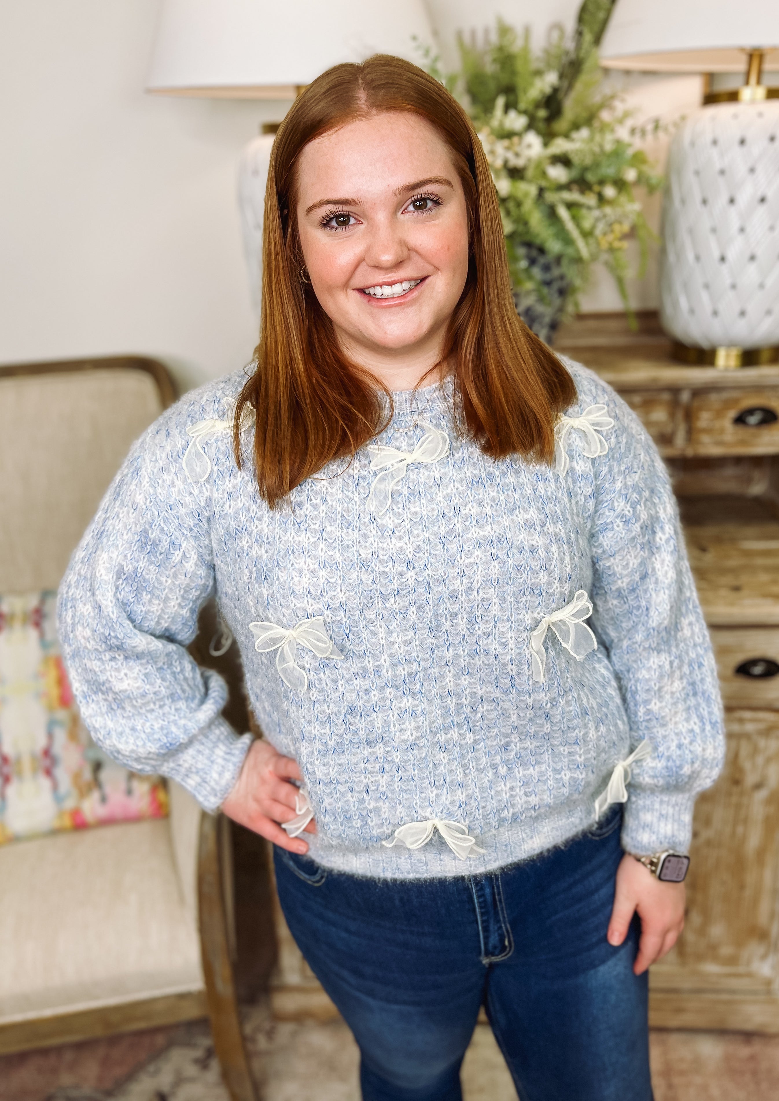 The Palmer Bow Sweater