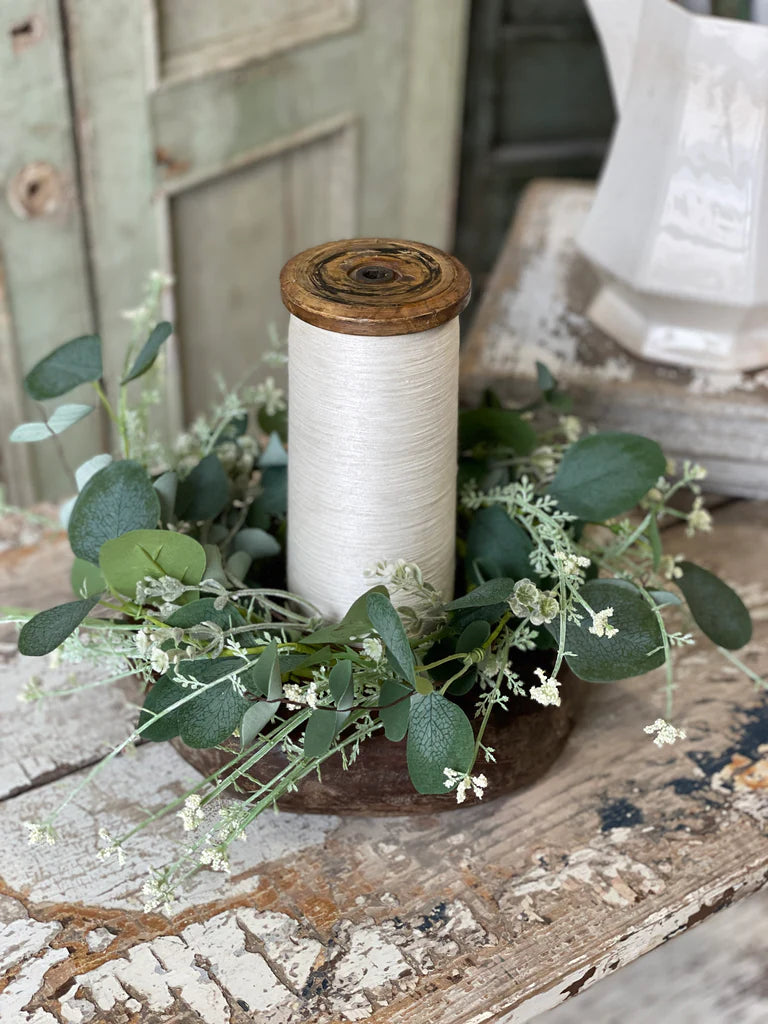 4.5” Jollity Eucalyptus Candle Ring