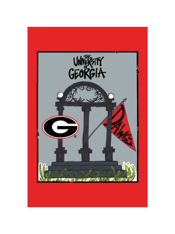 UGA Campus Garden Flag