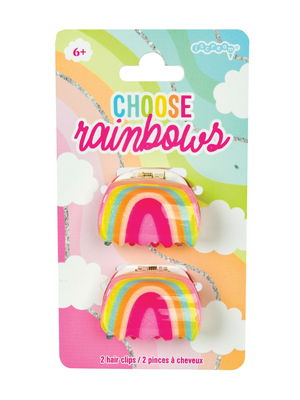Rainbow Hair Clip