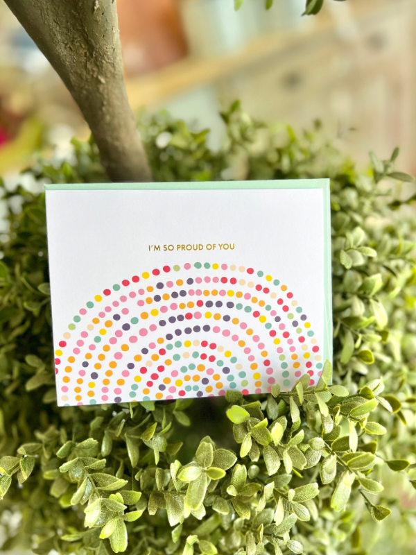 Proud Of You Greeting Card