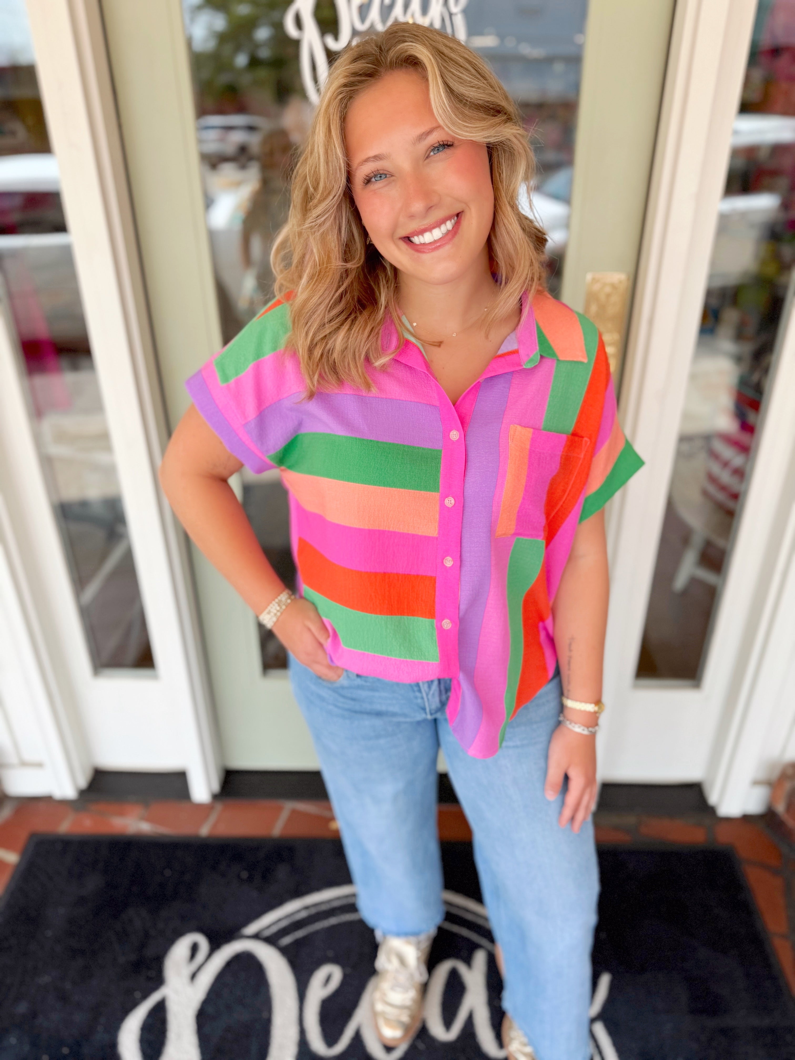 The Lively Striped Top