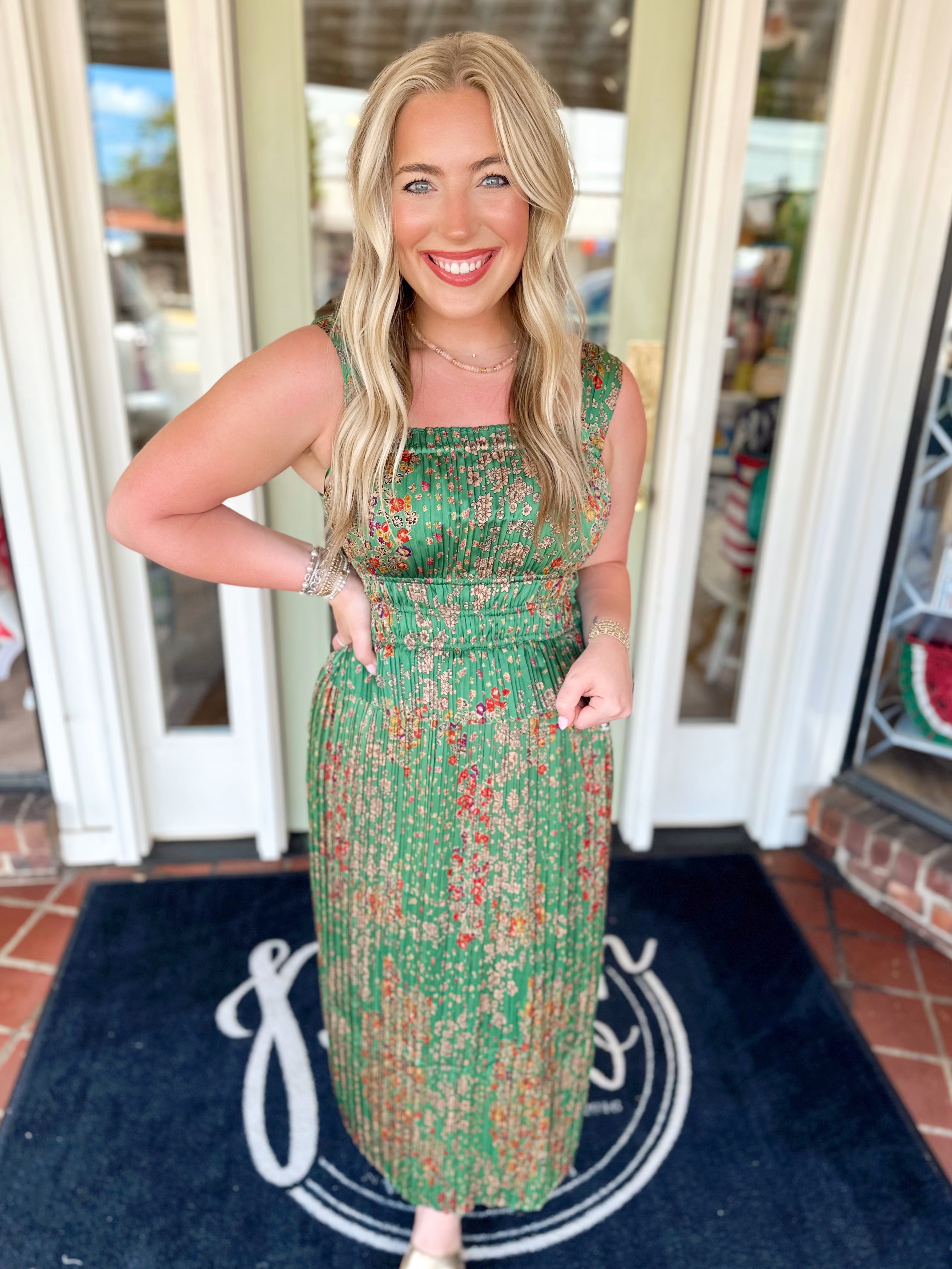 The Hannah Pleated Dress