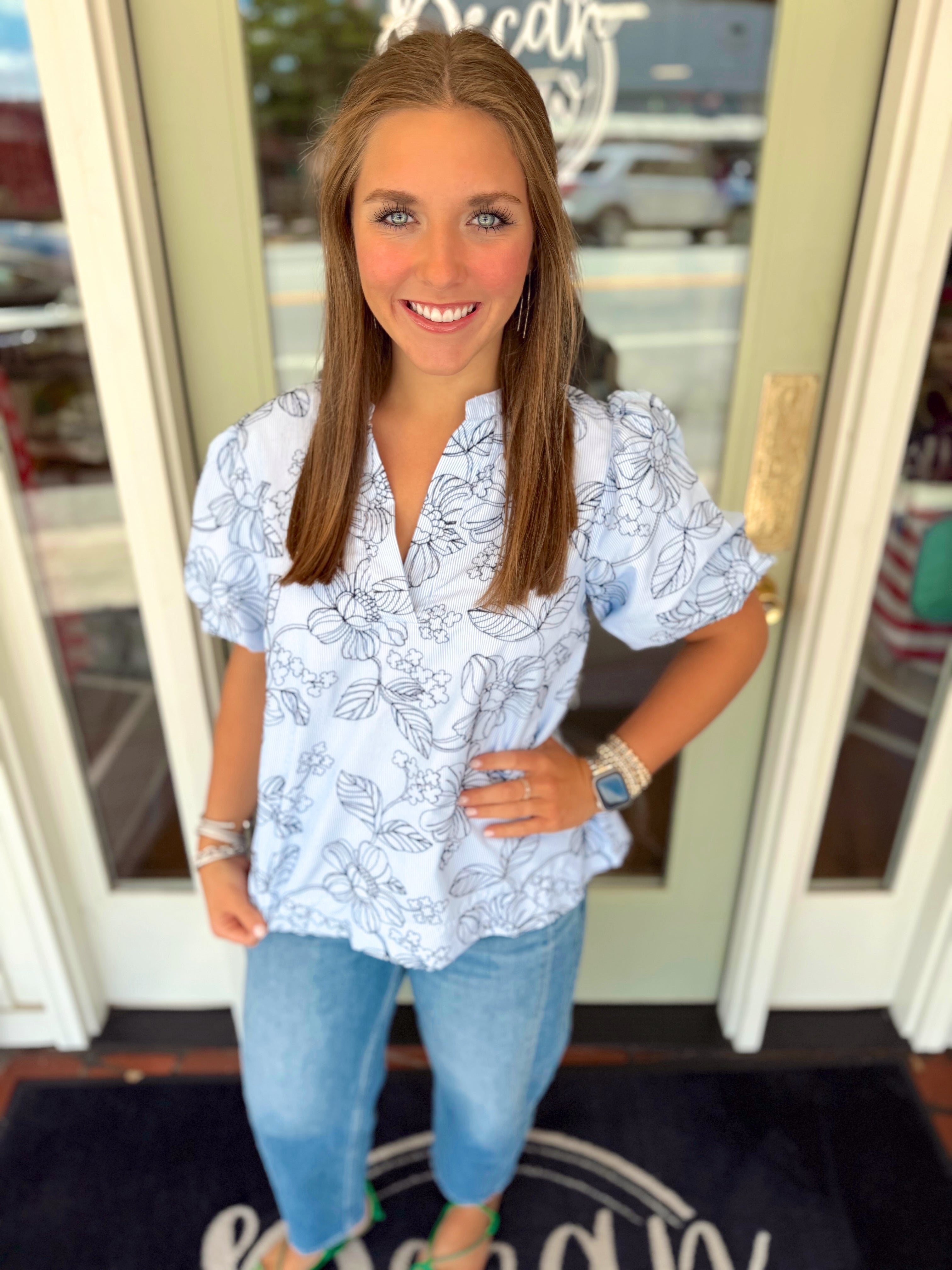 The Gigi Floral Top