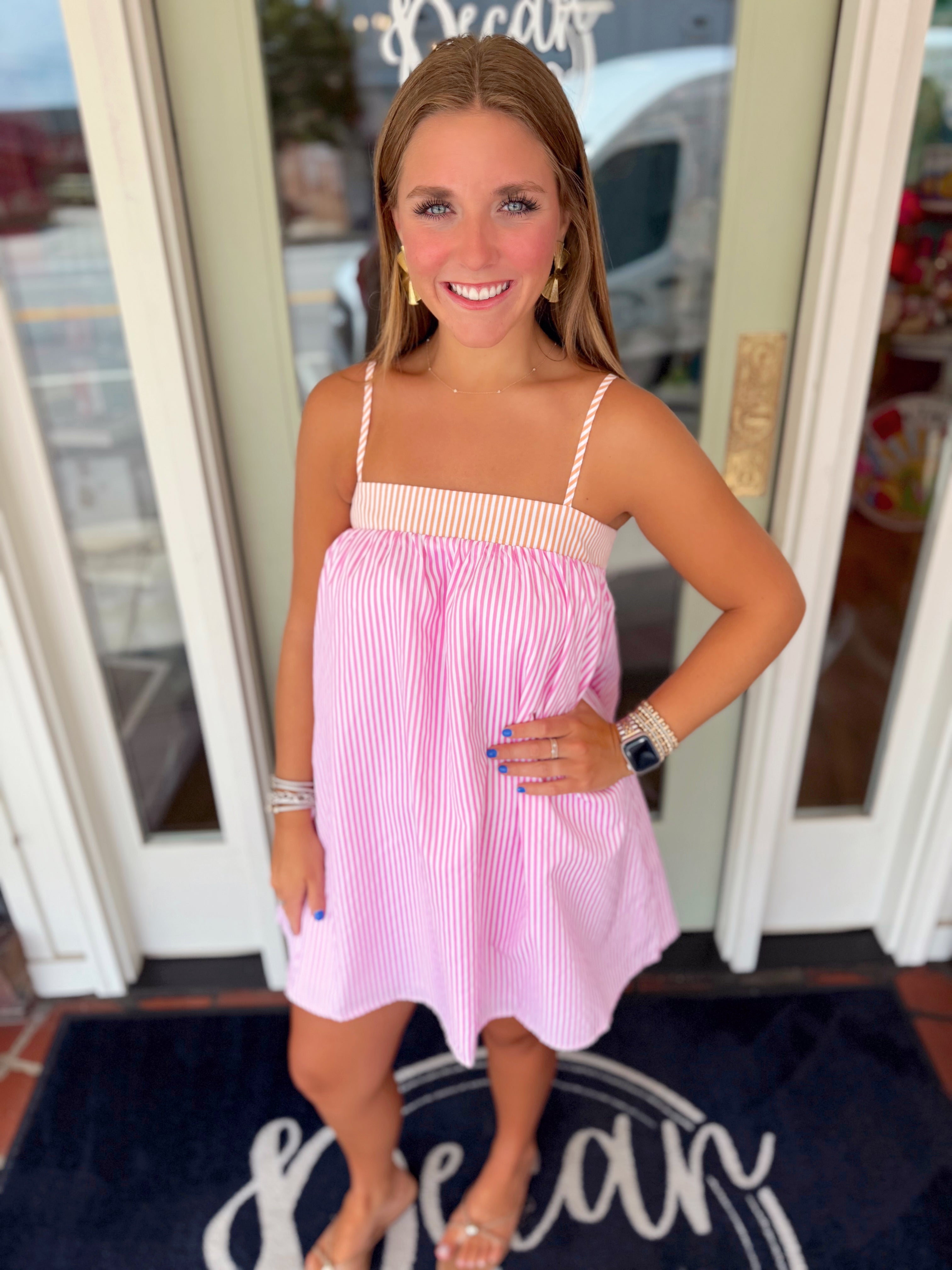The Frawley Striped Dress