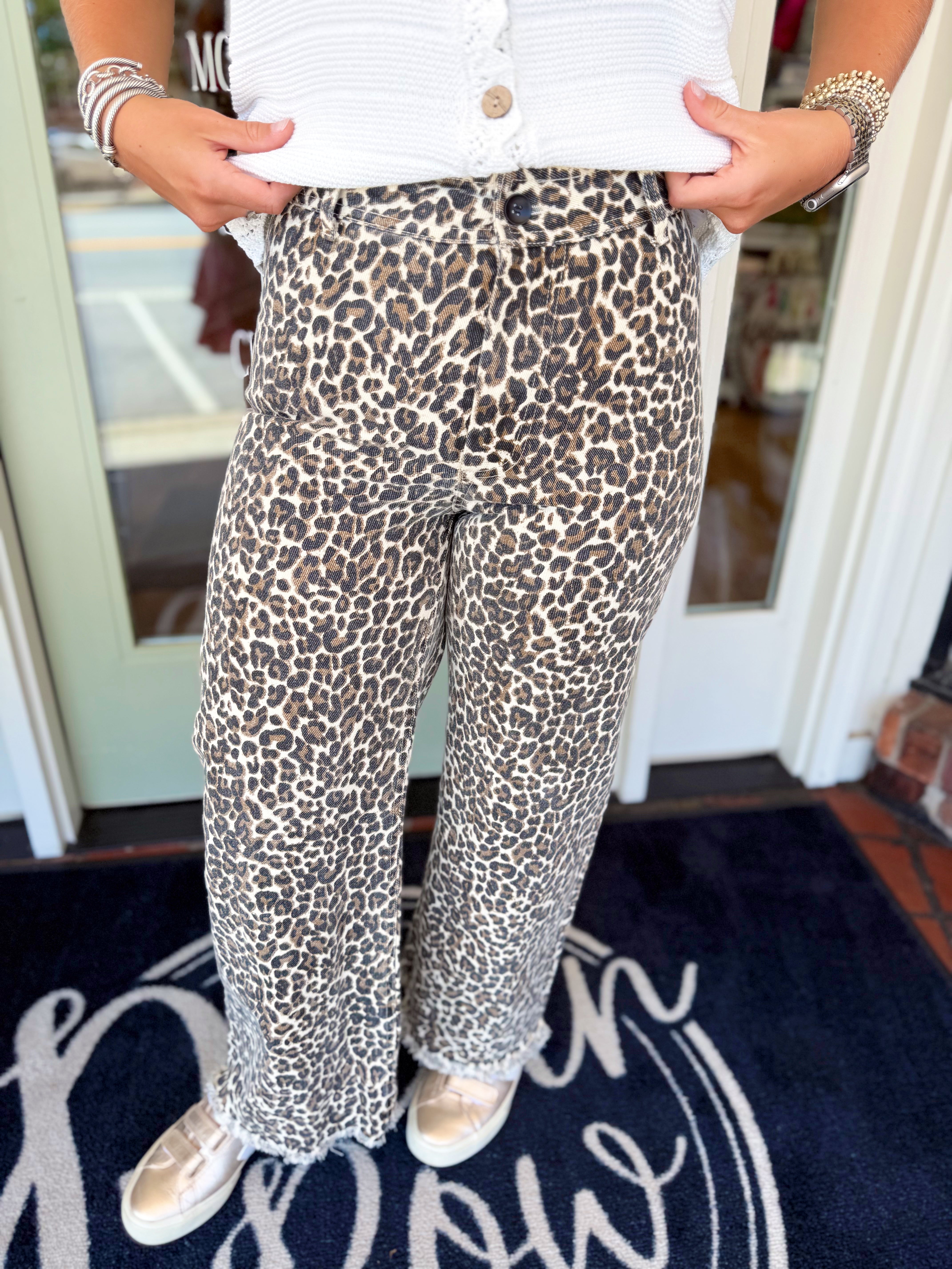 The Coley Leopard Pants