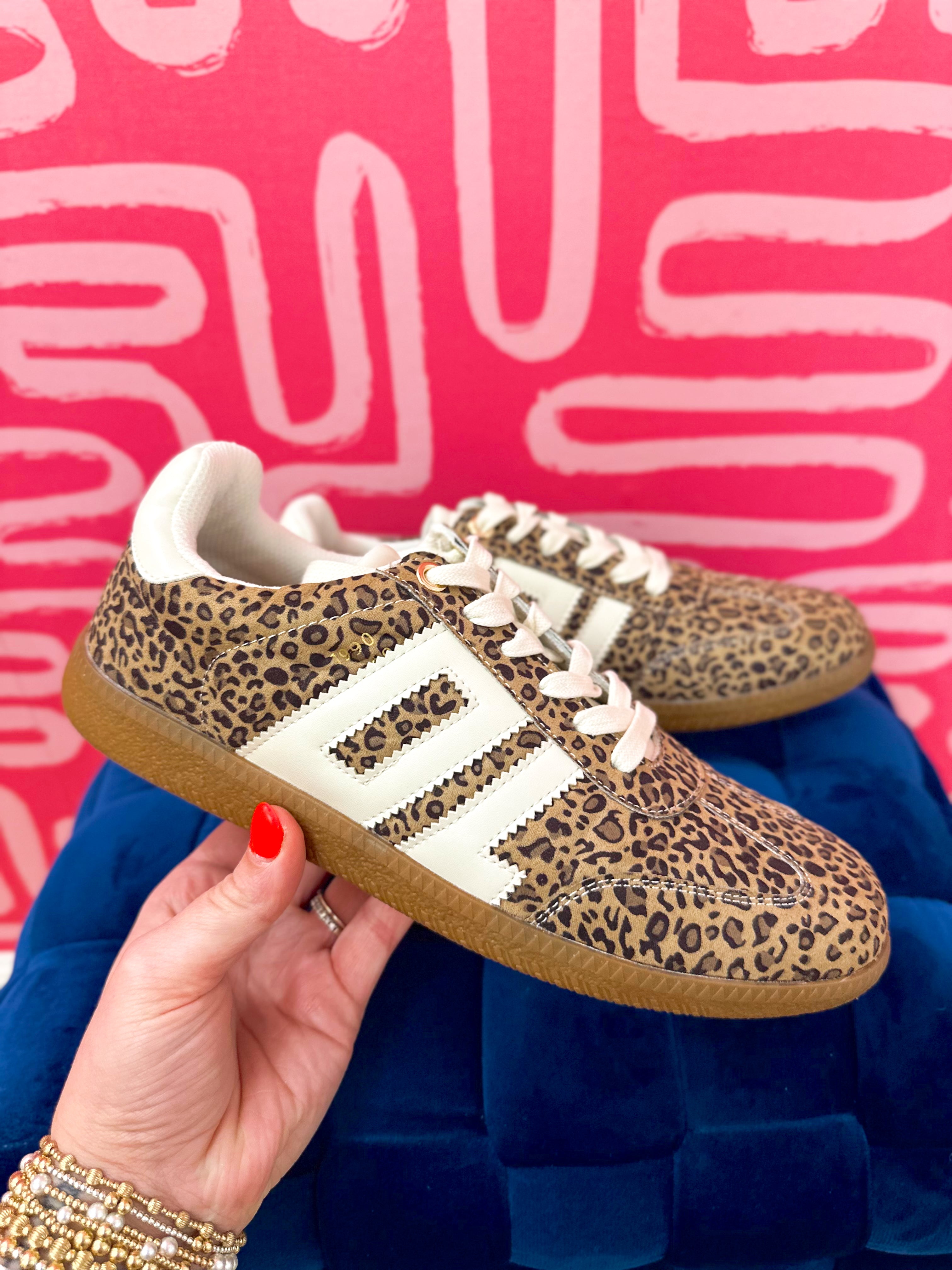 Leopard Trackstar Sneakers