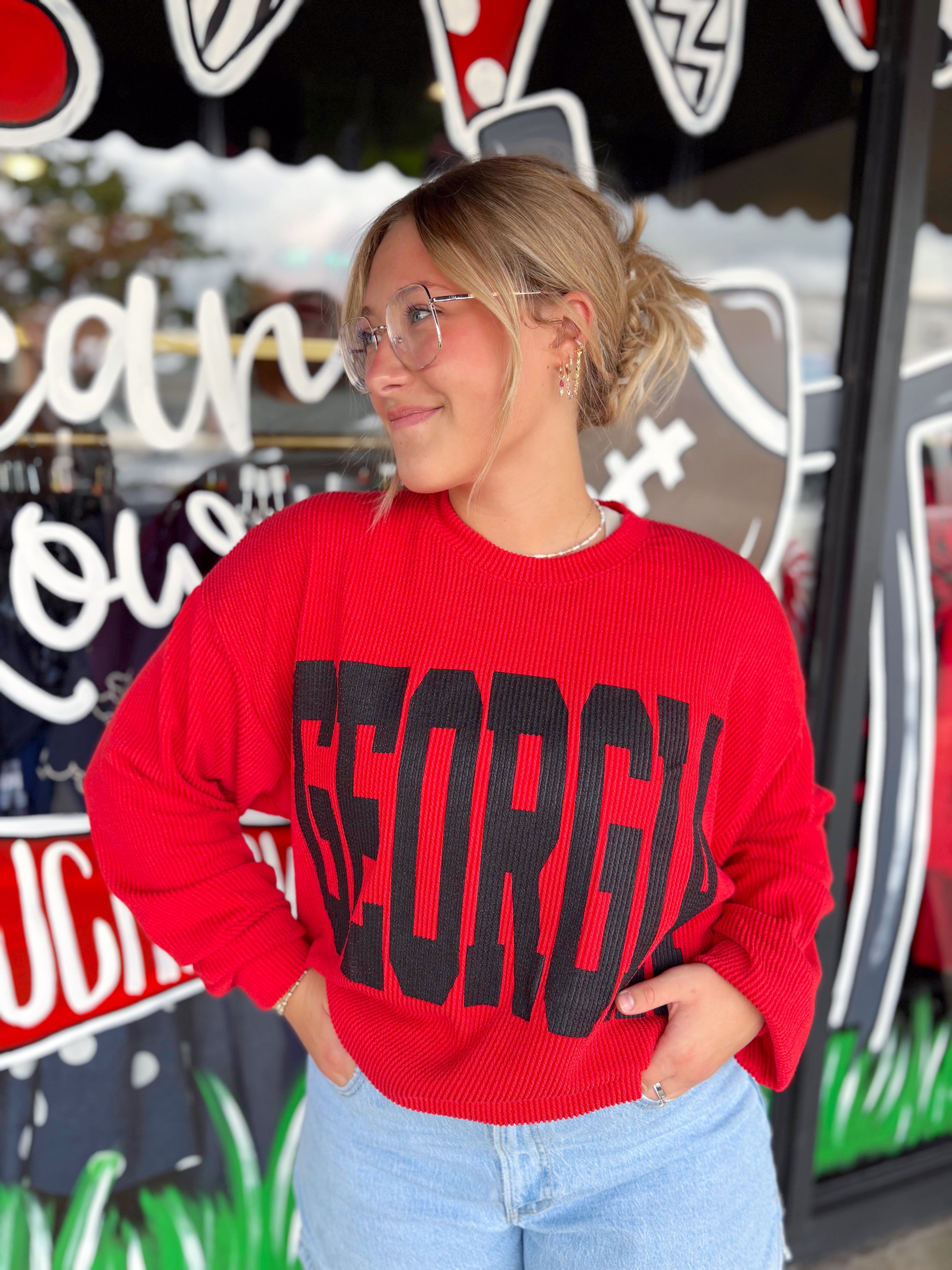 The Georgia Oversize Graphic Sweatshirt