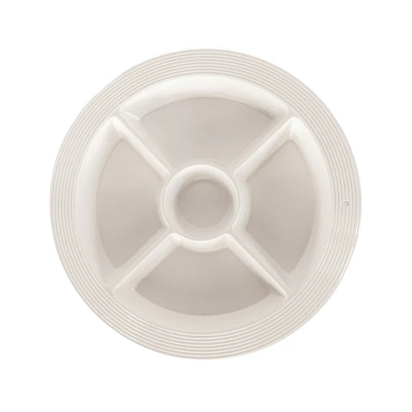 Pinstripes Melamine Divided Dish by Nora Fleming