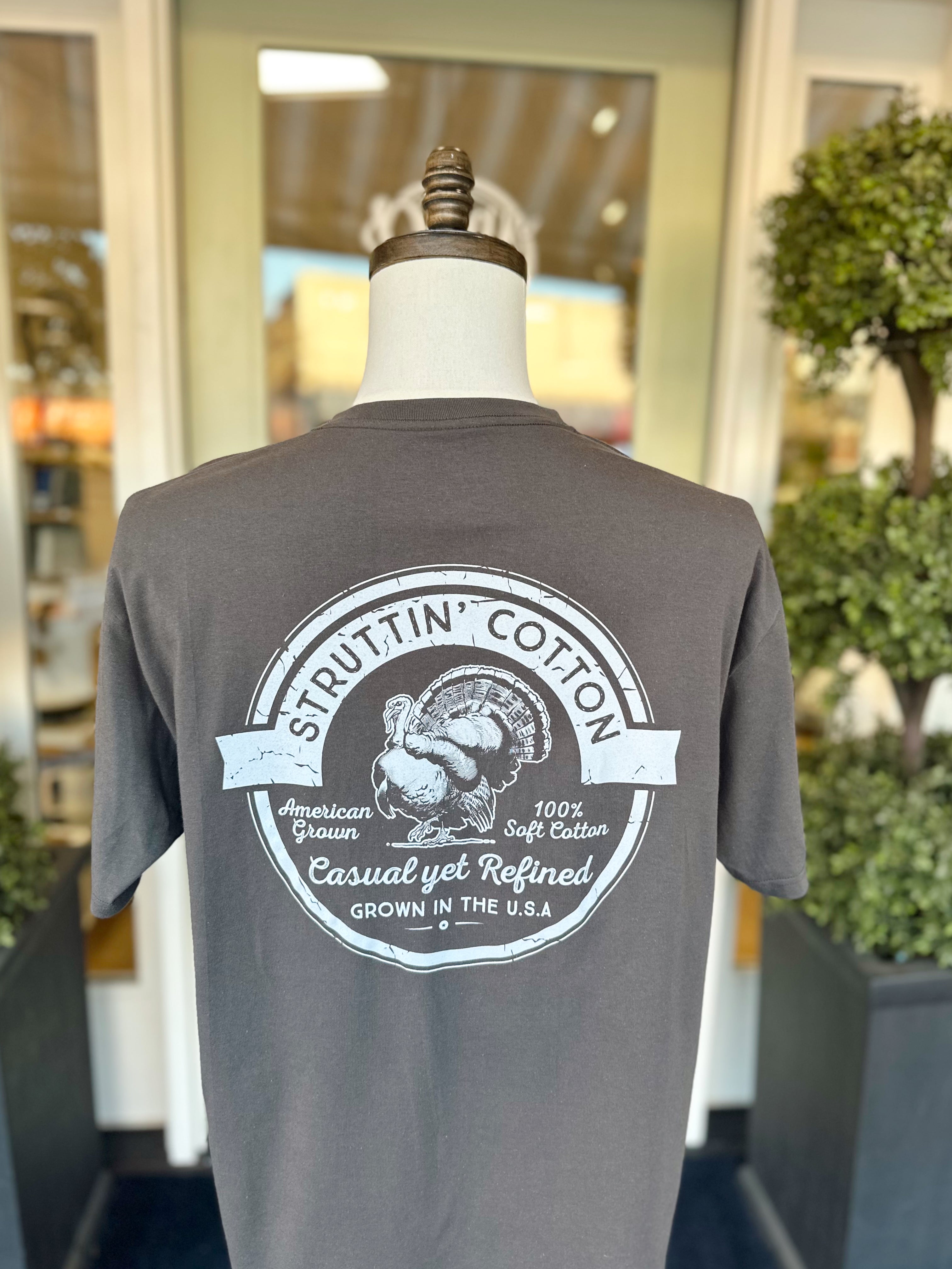 Vintage Logo Tee by Struttin' Cotton