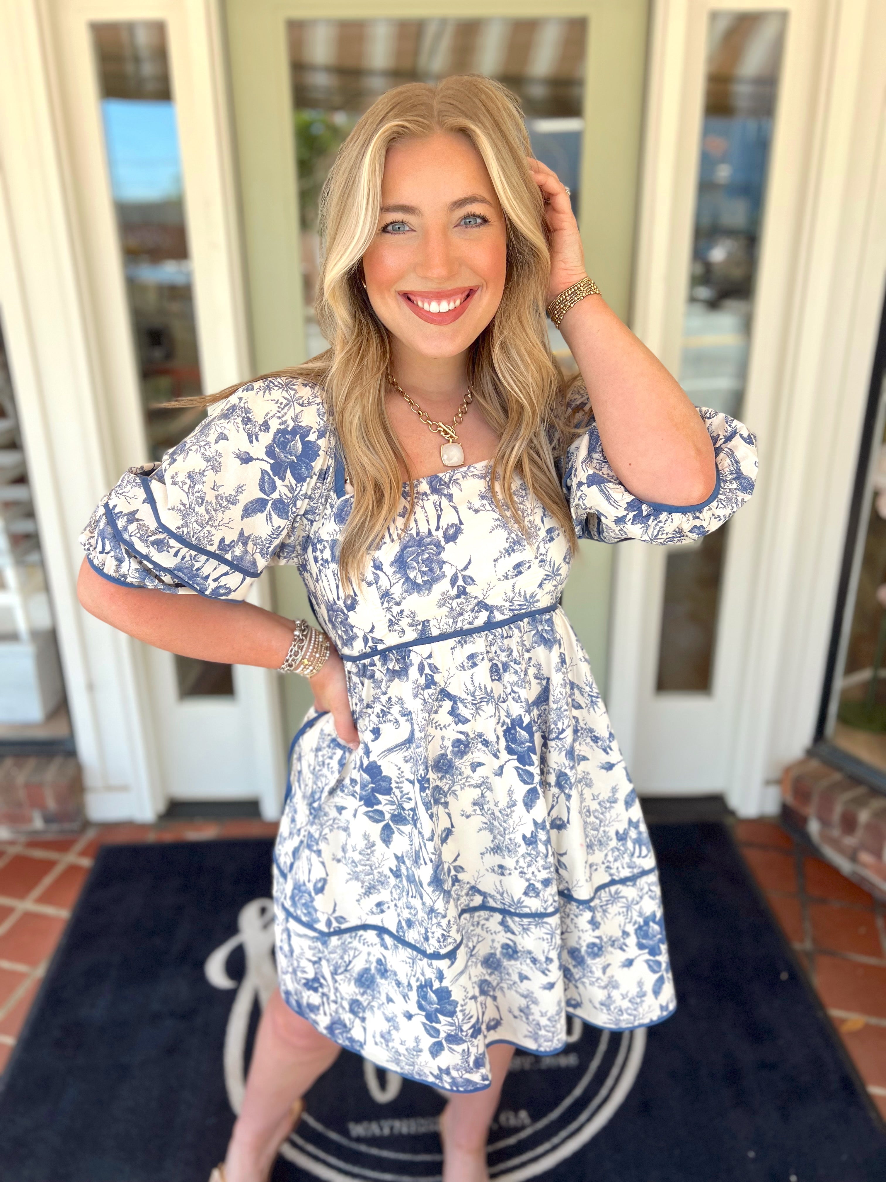 The Lively Floral Dress