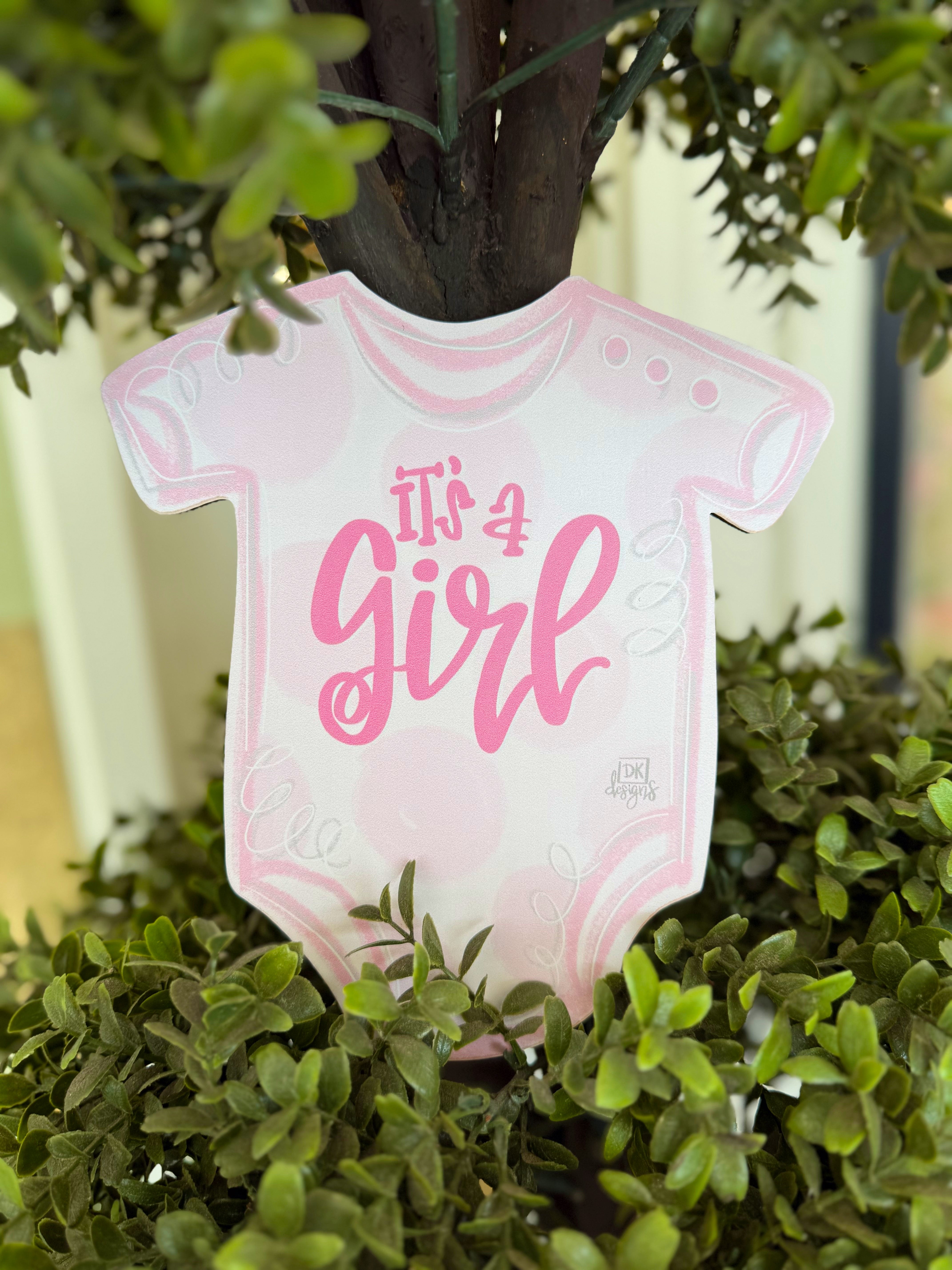 Mini It's A Girl Velcro Attachment