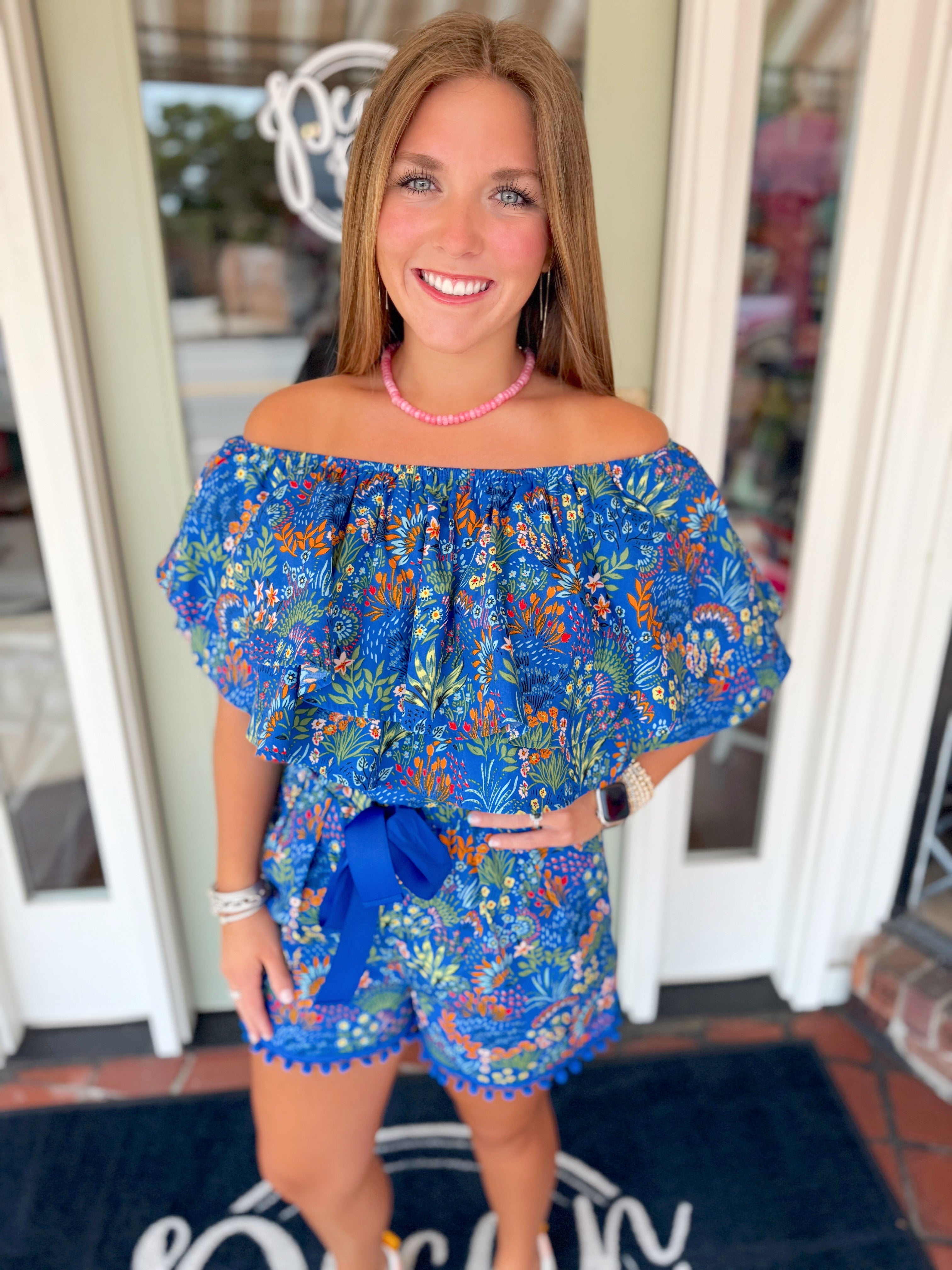 The Ruya Floral Top