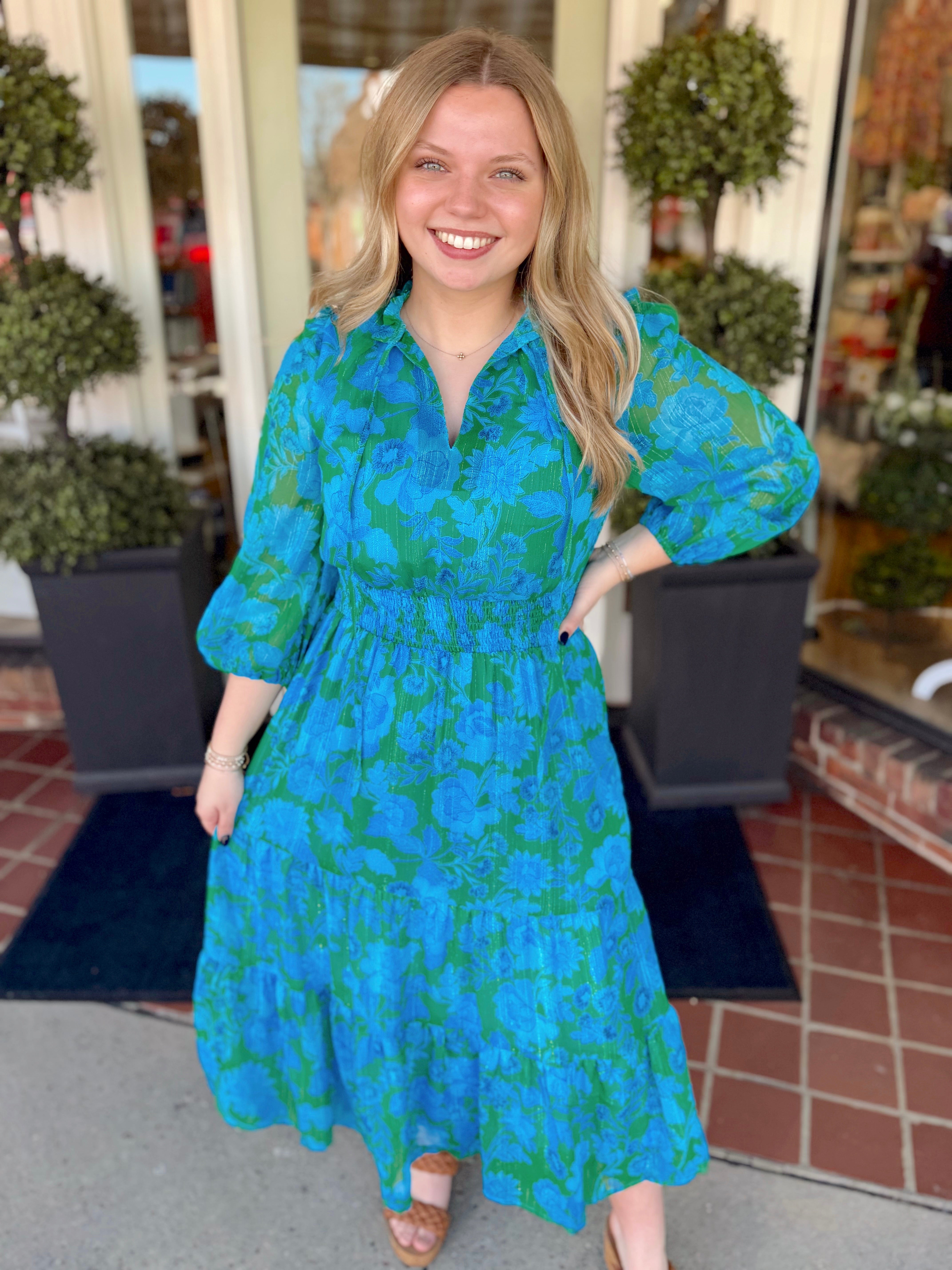 The Fallon Floral Maxi Dress