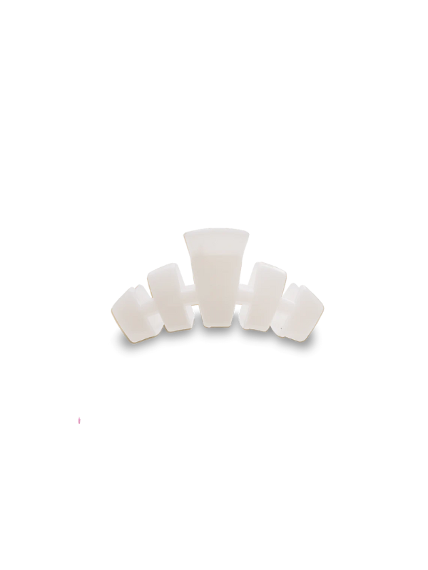 Classic Coconut White Small Hair Clip