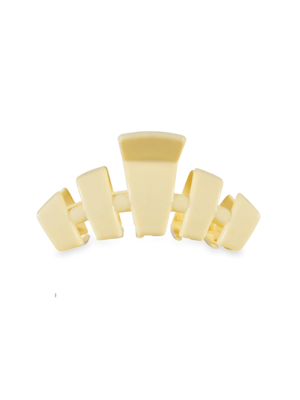 Classic Butter Yellow Large Hair Clip