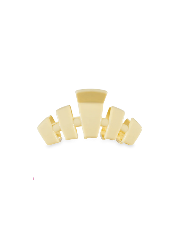 Classic Butter Yellow Medium Hair Clip
