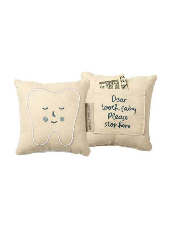 Blue Tooth Fairy Pillow