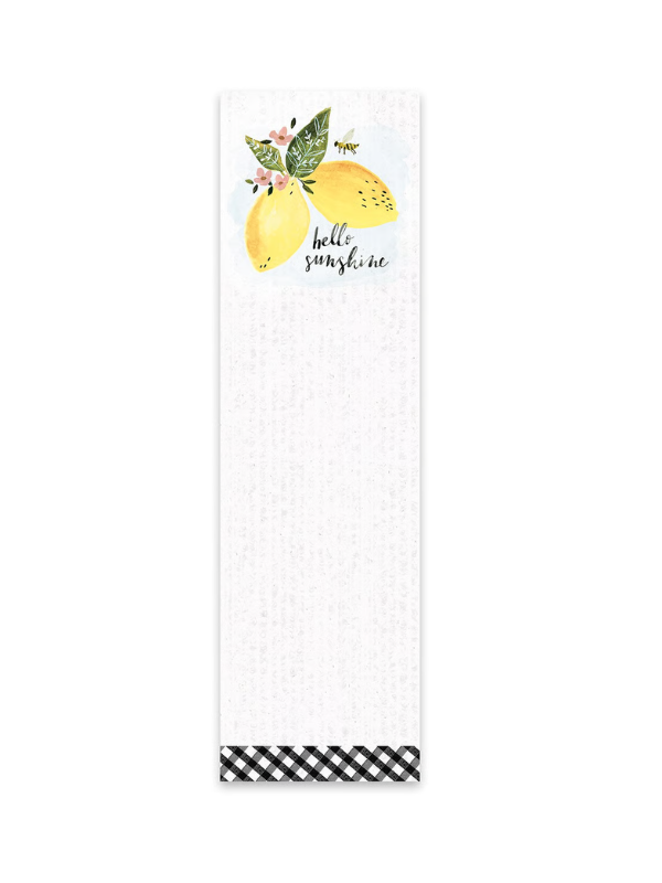 Hello Sunshine List Pad