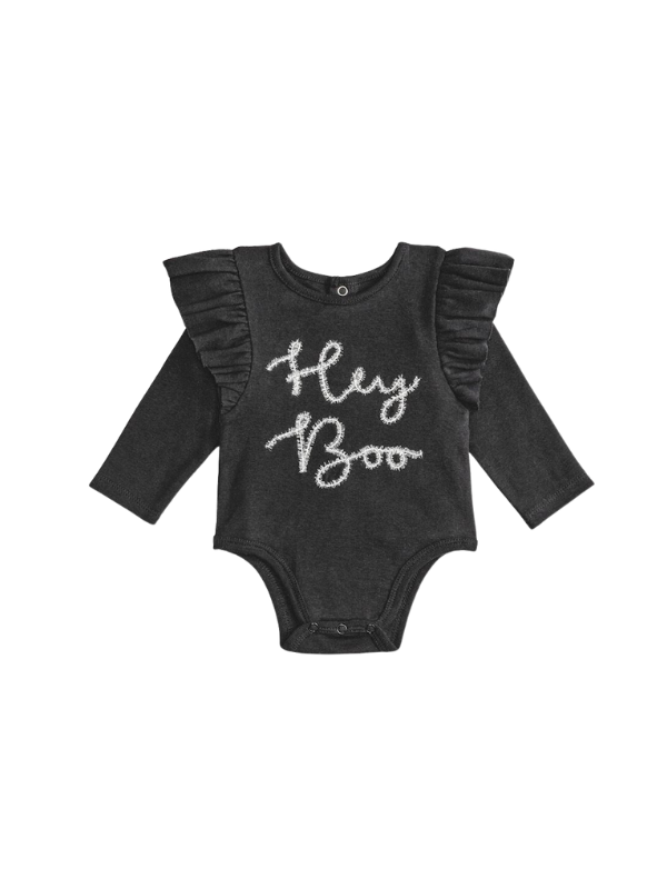 Hey Boo Crawler Tinsel in Black