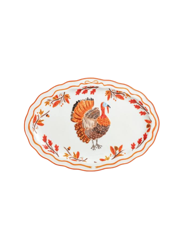 Turkey Whimsical Platter