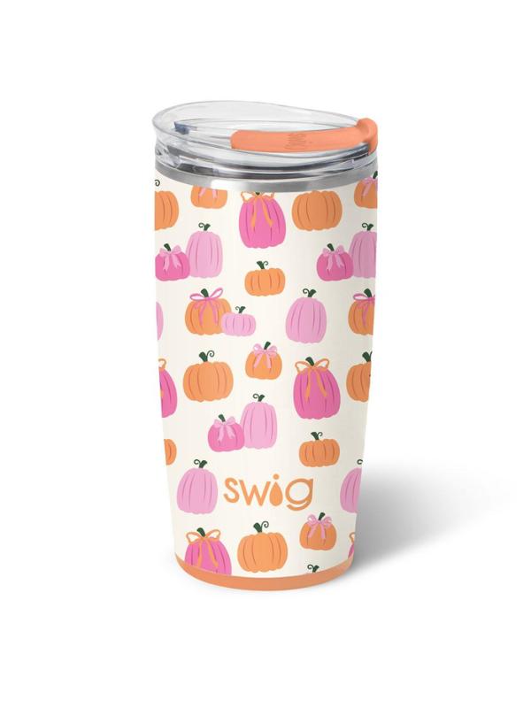Pumpkins and Bows Tumbler 22oz By Swig