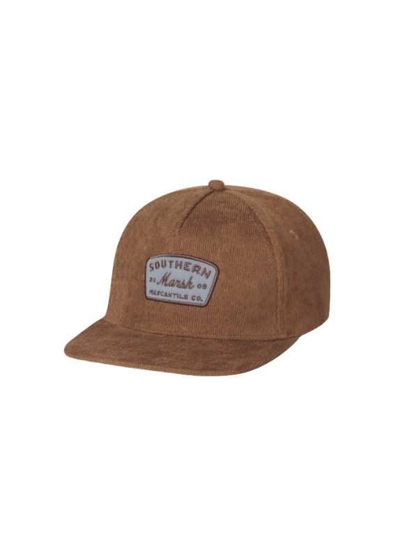 Mercantile Co Corded Snapback in Light Brown