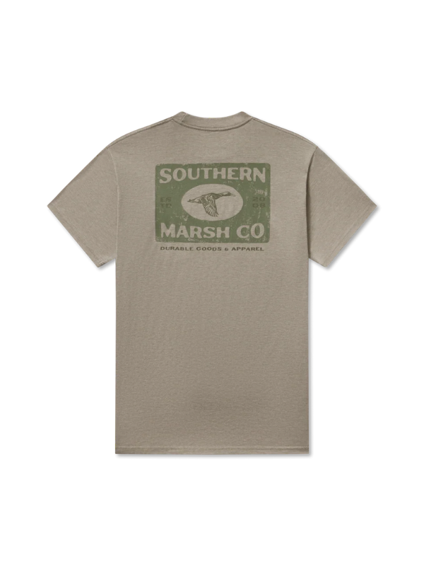 SEAWASH™ Tee - Mallard Sighting in Burnt Taupe
