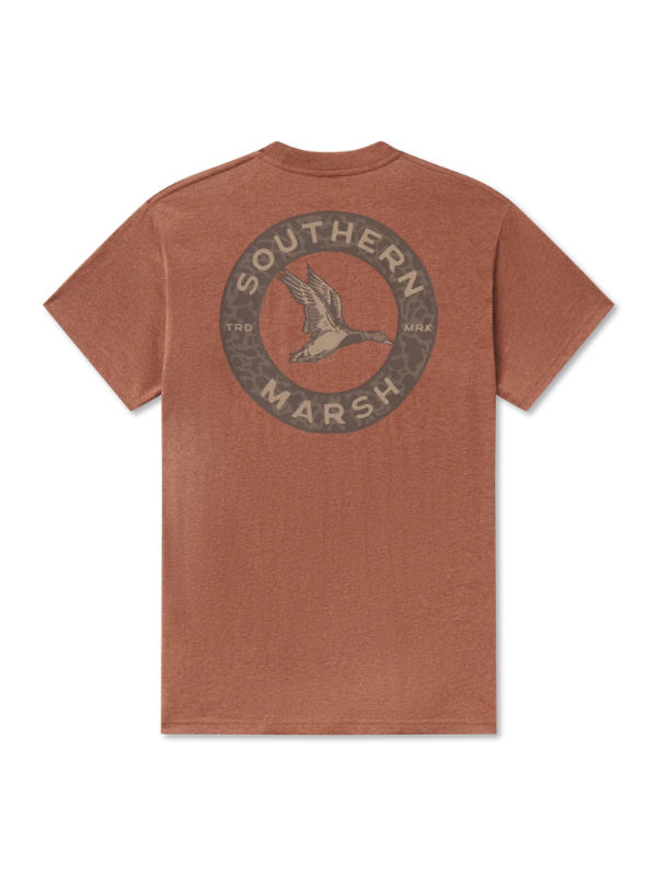 Inflight Camo TeeTee - in Washed Walnut