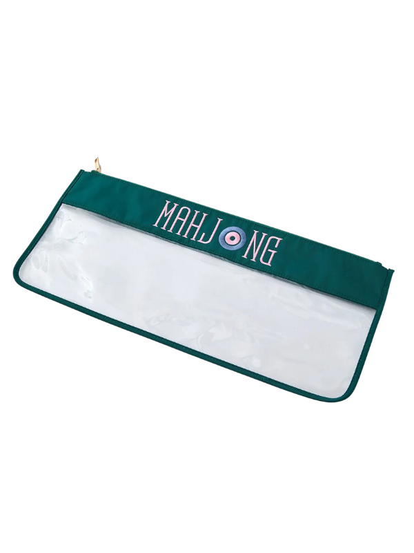 Teal Mahjong Bag