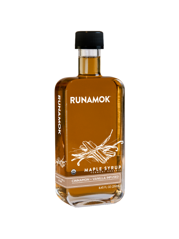 Cinnamon + Vanilla Infused Maple Syrup By Runamok