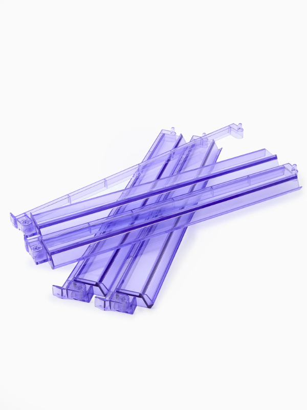 Lilac Acrylic Rack and Pusher Set For Mahjong