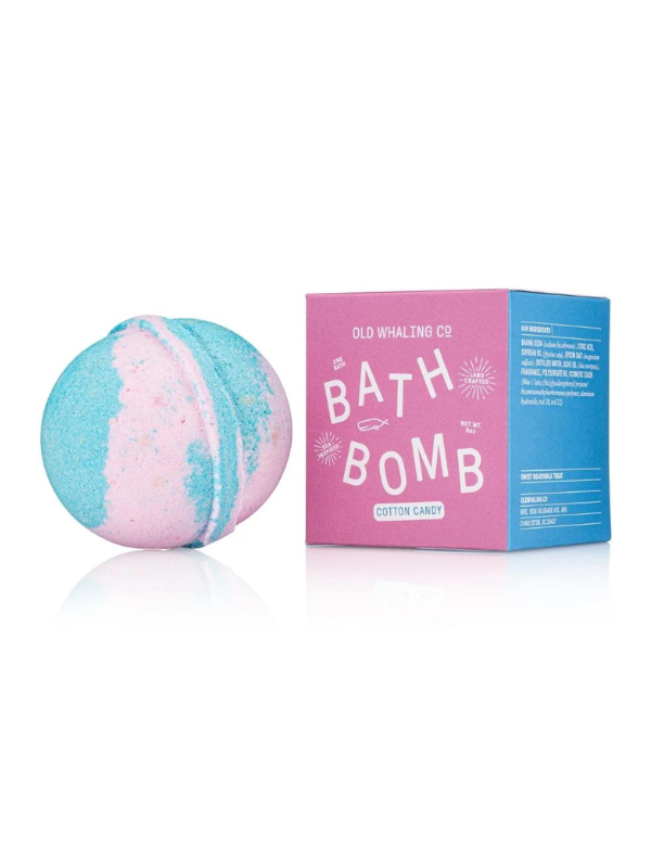 Cotton Candy Bath Bomb by Old Whaling