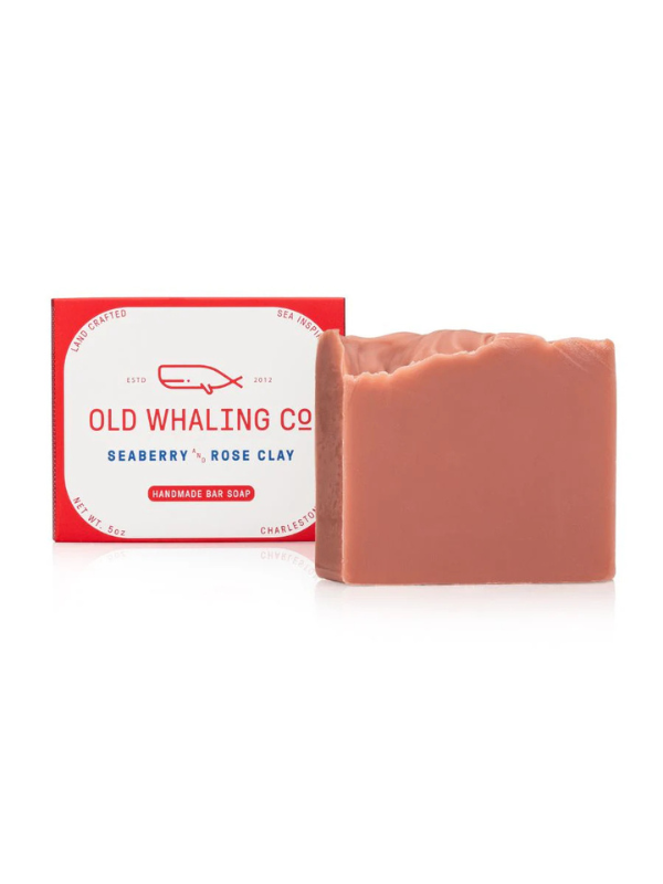 Seaberry & Rose Clay Bar Soap by Old Whaling