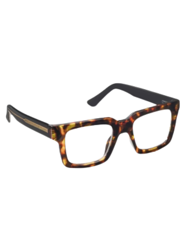 Spotlight Progressive Reading Glasses in Tortoise + Black by Peepers