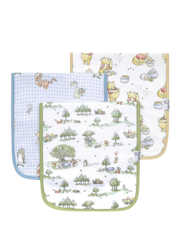 Hundred Acre Wood Burp Cloth By Copper Pearl