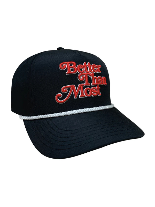 Better Than Most Hat in Red by Kings Creek Apparel