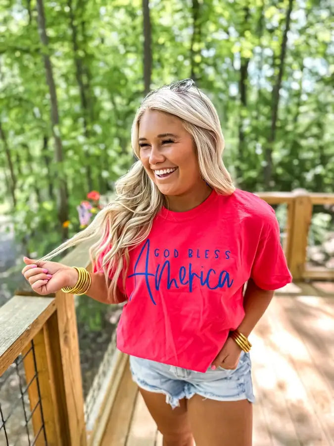 God Bless America Tee