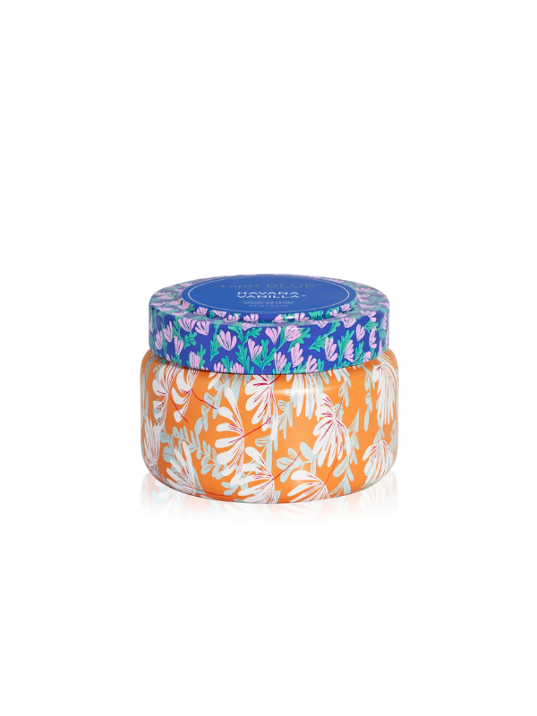 Havana Vanilla Pattern Play Printed Travel Tin Candle 8.5 oz