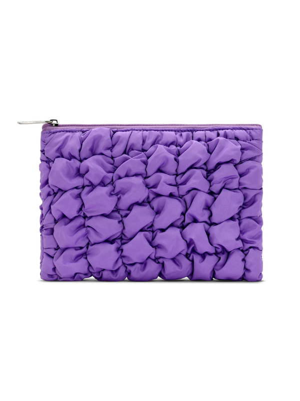 Lavender Puffy Pouch