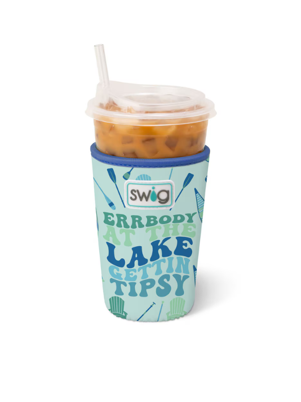 Errbody in the Lake Medium Iced Cup Coolie By Swig