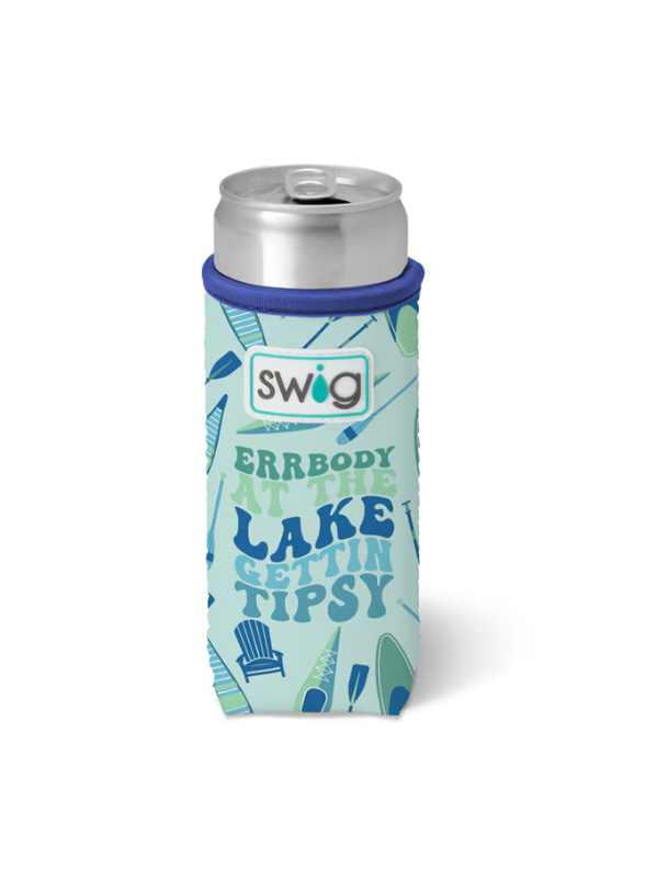 Errbody at the Lake Slim Can Coolie By Swig